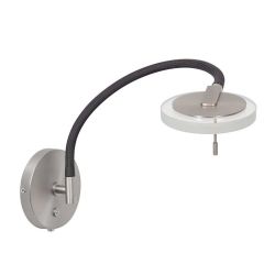 Steinhauer Turound LED-Wandleuchte-Stahl-Klarglas-mit Tunable White (2200K - 4000K)