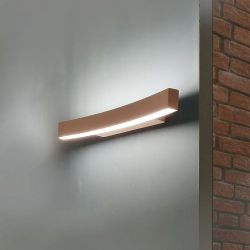 TeamItalia Bellai Home Parete 45 LED-Wandleuchte-Rost-mit LED (2700K)