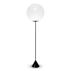Tom Dixon Globe Cone Slim Floor LED-Stehleuchte-Opal-mit LED (3000K)