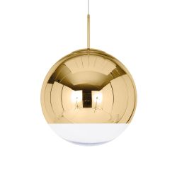 Tom Dixon Mirror Ball 40 LED-Pendelleuchte-Gold-mit LED (3000K)