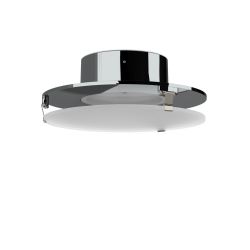 Top Light Paxx LED-Deckenleuchte-Chrom-Glas matt