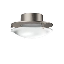 Top Light Paxx LED-Deckenleuchte-Nickel matt-Linse matt