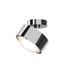 Top Light Puk! 120 Move Avantgarde LED-Deckenstrahler-Chrom-Linse klar-mit LED (2700K)