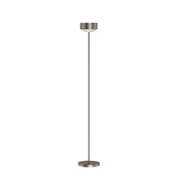 Top Light Puk! 160 Eye Floor Avantgarde Stehleuchte-Nickel matt-Glas mattiert-mit Dimmer