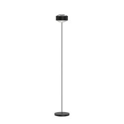 Top Light Puk! 160 Eye Floor Avantgarde Stehleuchte-Schwarz matt/Chrom-Linse klar-ohne Dimmer