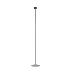 Top Light Puk! 80 Eye Floor Avantgarde LED-Stehleuchte-Black Wood/Chrom-kein Einsatz-mit LED (2700K)