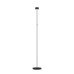 Top Light Puk! 80 Eye Floor Avantgarde LED-Stehleuchte-Schwarz matt/Chrom-kein Einsatz-mit LED (2700K)