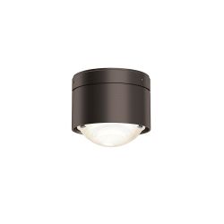Top Light Puk! 80 One Avantgarde LED-Deckenleuchte-Black Wood-Linse klar-mit LED (2700K)