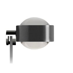 Top Light Puk Fix LED-Spiegelklemmleuchte-Anthrazit-Linse klar-Linse matt-mit LED (2800K)