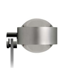 Top Light Puk Fix LED-Spiegelklemmleuchte-Chrom matt-Linse/Linse-mit LED (2800K)