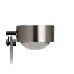 Top Light Puk Fix LED-Spiegelklemmleuchte-Nickel matt-Linse/Glas-mit LED (2800K)