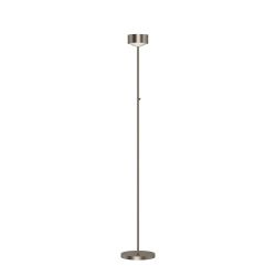 Top Light Puk Maxx Eye Floor LED-Stehleuchte-Nickel matt-Glas mattiert-mit LED (2700K)