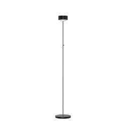 Top Light Puk Maxx Eye Floor LED-Stehleuchte-Schwarz matt/Chrom-kein Einsatz-mit LED (2700K)