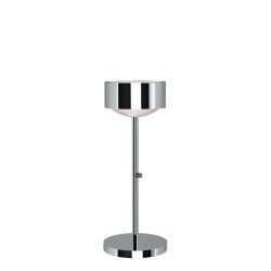 Top Light Puk Maxx Eye Table LED-Tischleuchte-Chrom-Glas mattiert-Höhe 370 mm-mit LED (2700K)