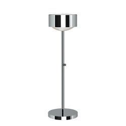 Top Light Puk Maxx Eye Table LED-Tischleuchte-Chrom-Glas mattiert-Höhe 470 mm-mit LED (2700K)