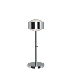 Top Light Puk Maxx Eye Table LED-Tischleuchte-Chrom-Linse matt-Höhe 370 mm-mit LED (2700K)