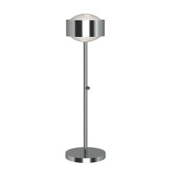 Top Light Puk Maxx Eye Table LED-Tischleuchte-Chrom matt-Linse matt-Höhe 470 mm-mit LED (2700K)