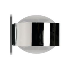 Top Light Puk Maxx Mirror LED-Spiegeleinbauleuchte-Chrom-Linse matt-Linse matt-mit LED (2800K)