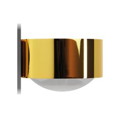Top Light Puk Maxx Mirror LED-Spiegeleinbauleuchte-Gold-Glas matt-Linse matt-mit LED (2800K)