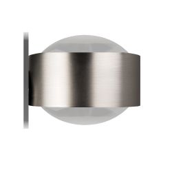 Top Light Puk Maxx Mirror LED-Spiegeleinbauleuchte-Nickel matt-Linse matt-Linse matt-mit LED (2800K)