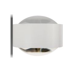 Top Light Puk Maxx Mirror LED-Spiegeleinbauleuchte-Weiß-Linse klar-Linse matt-mit LED (2800K)