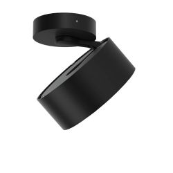 Top Light Puk Maxx Move Black Edition LED-Deckenleuchte-Schwarz matt-Glas mattiert-mit LED (2800K)
