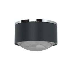 Top Light Puk Maxx One 2 LED-Deckenleuchte-Anthrazit matt/Chrom-Linse matt-mit LED (2700K)