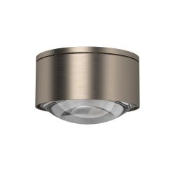 Top Light Puk Maxx One 2 LED-Deckenleuchte-Nickel matt-Linse klar-mit LED (2800K)