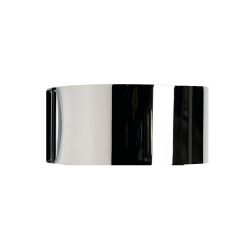 Top Light Puk Maxx Side Twin LED-Wandleuchte-Chrom-Armlänge 20 cm-Glas matt-Glas matt-mit LED (2800K)