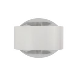 Top Light Puk Maxx Side Twin LED-Wandleuchte-Weiß-Armlänge 20 cm-Linse matt-Linse matt-mit LED (2800K)