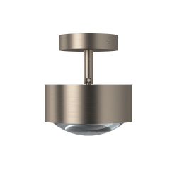 Top Light Puk Maxx Turn Deckenstrahler-Nickel matt-Downlight-Linse klar