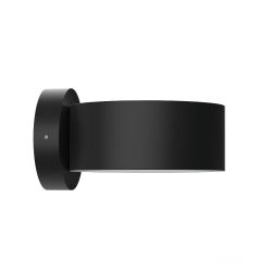 Top Light Puk Maxx Wall Outdoor Black Edition LED-Außenleuchte-Schwarz matt-Glas matt-Glas matt-mit LED (2800K)