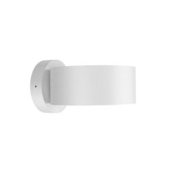 Top Light Puk Maxx Wall Outdoor LED-Außenleuchte-Weiß matt-Glas matt-Glas matt-mit LED (2700K)