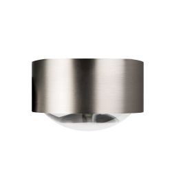 Top Light Puk Maxx Wing Twin Wandleuchte-Nickel matt-Armlänge 30 cm-Glas matt-Linse klar