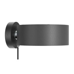 Top Light Puk Meg Maxx Wall + Outdoor LED-Außenleuchte-Anthrazit matt-kein Einsatz-kein Einsatz-mit LED (2700K)