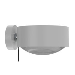 Top Light Puk Meg Maxx Wall + Wandleuchte-Weiß matt/Chrom-Glas matt-Linse matt