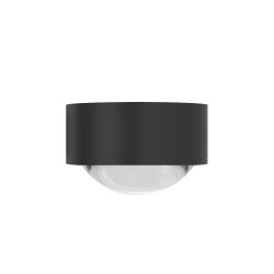 Top Light Puk Mini Choice Mirror/Wall 600 Black White Edition LED-Wandleuchte-Schwarz matt-Glas matt-Linse klar-mit LED (2700K)