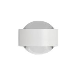 Top Light Puk Mini Choice Mirror/Wall 600 Black White Edition LED-Wandleuchte-Weiß matt-Linse matt-Linse klar-mit LED (2800K)