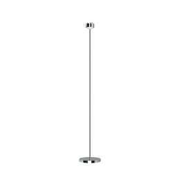 Top Light Puk Mini Eye Floor Stehleuchte-Chrom-Linse klar-mit Dimmer