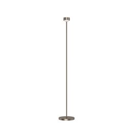 Top Light Puk Mini Eye Floor Stehleuchte-Nickel matt-Glas mattiert-ohne Dimmer