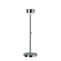 Top Light Puk Mini Eye Table LED-Tischleuchte-Chrom-Glas mattiert-Höhe 470 mm-mit LED (2700K)