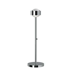 Top Light Puk Mini Eye Table LED-Tischleuchte-Chrom-Linse klar-Höhe 470 mm-mit LED (2700K)