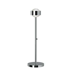 Top Light Puk Mini Eye Table LED-Tischleuchte-Chrom-Linse matt-Höhe 470 mm-mit LED (2700K)