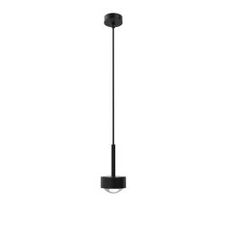 Top Light Puk Mini Long One Black White Edition LED-Pendelleuchte-Schwarz matt-Linse klar-mit LED (2800K)