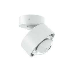 Top Light Puk Mini Move Black White Edition LED-Deckenleuchte-Weiß matt-Linse klar-mit LED (2800K)