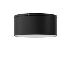 Top Light Puk One 2 Black Edition LED-Deckenleuchte-Schwarz matt-Glas mattiert-mit LED (2800K)