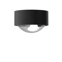 Top Light Puk One Black Edition LED-Deckenleuchte-Schwarz matt-Linse klar-mit LED (2800K)