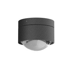 Top Light Puk Mini Plus Outdoor LED-Außenleuchte-Anthrazit matt-Linse klar-mit LED (2700K)