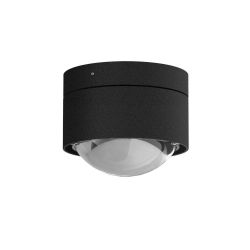 Top Light Puk Mini Plus Outdoor LED-Außenleuchte-Schwarz matt-Linse klar-mit LED (2700K)