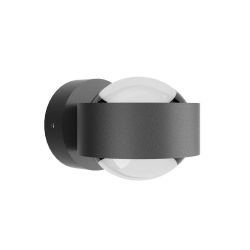 Top Light Puk Mini Wall Outdoor LED-Außenleuchte-Anthrazit matt-Linse klar-Linse klar-mit LED (2700K)